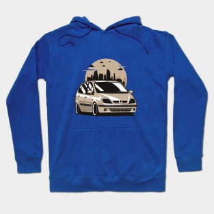 Brown Scenic City Skyline Hoodie